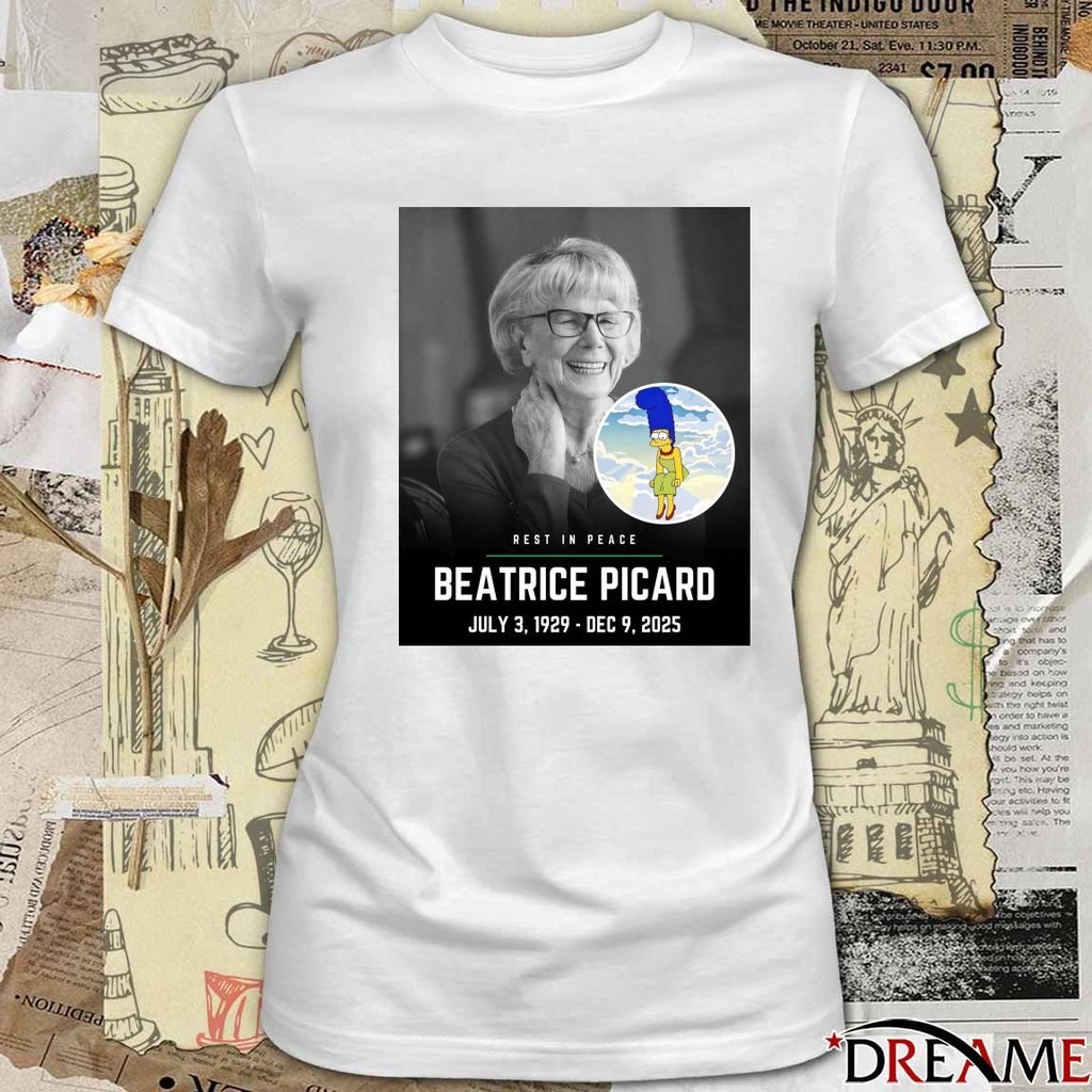 Rest In Peace Béatrice Picard July 3 1929 – December 9 2025 Poster t-shirt