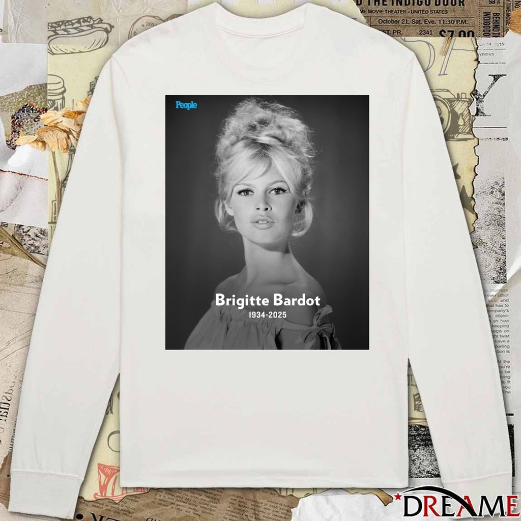 Rest In Peace Brigitte Bardot Has Died At Age 91 1934 – 2025 Poster t-shirt