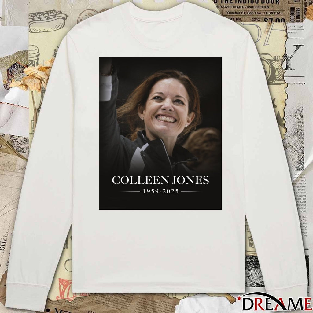 Rest In Peace Canadian Hall of Fame curler Colleen Jones 1959-2025 Poster t-shirt