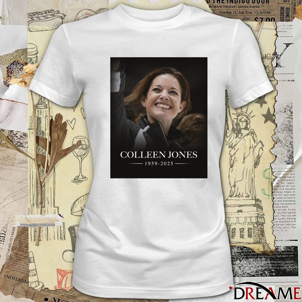 Rest In Peace Canadian Hall of Fame curler Colleen Jones 1959-2025 Poster t-shirt