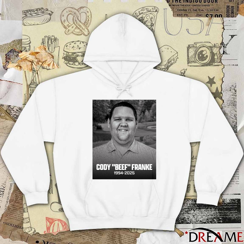 Rest In Peace Cody Beef Franke 1994 – 2025 Barstool Sports Poster t-shirt