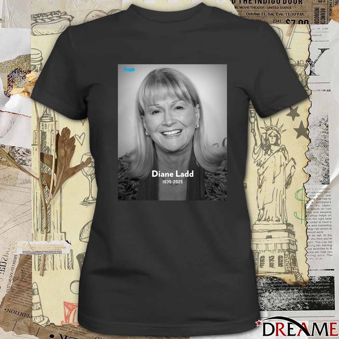 Rest In Peace Diane Ladd 1935 – 2025 People Magazine Poster t-shirt
