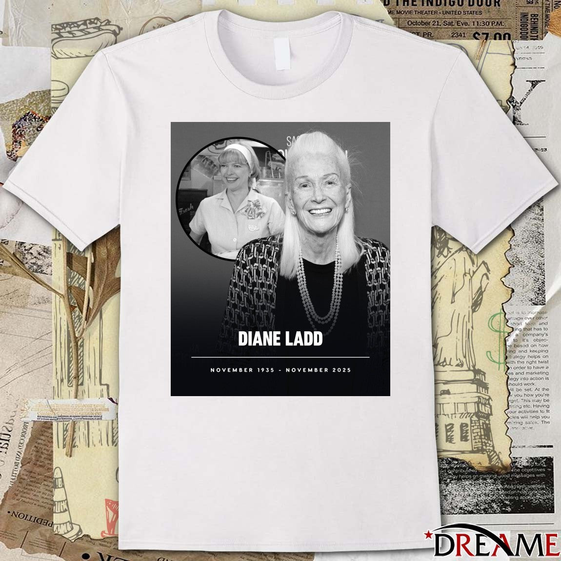 Rest In Peace Diane Ladd Has Passed At The Age Of 89 November 1935 – November 2025 Poster t-shirt