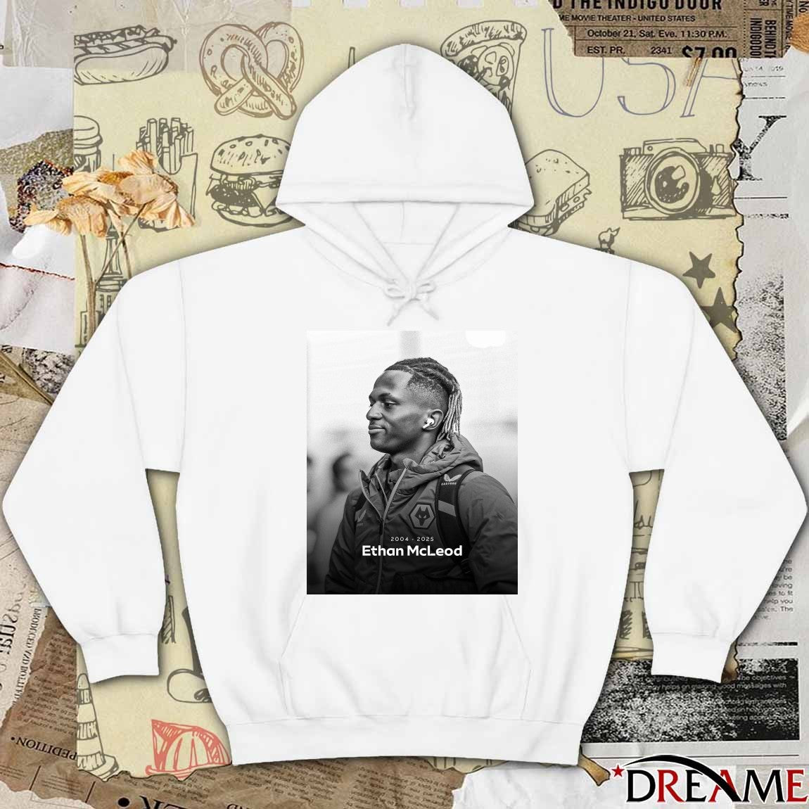 Rest In Peace Ethan McLeod Tragically Passed Away 2004 – 2025 Poster t-shirt