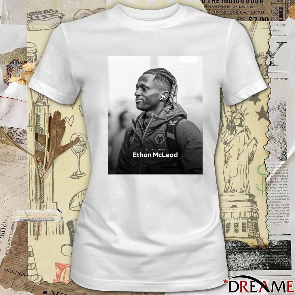 Rest In Peace Ethan McLeod Tragically Passed Away 2004 – 2025 Poster t-shirt