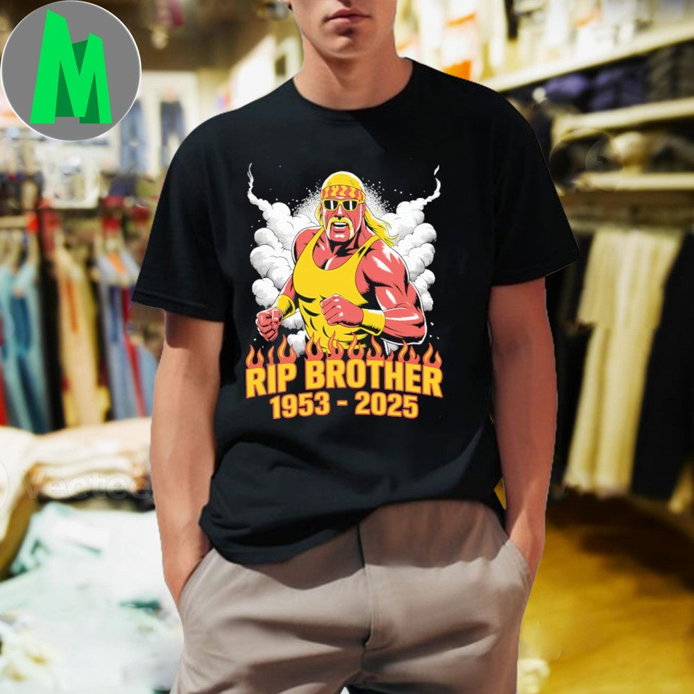 Rest In Peace, Flaming Brother Hogan 1953-2025 Shirt