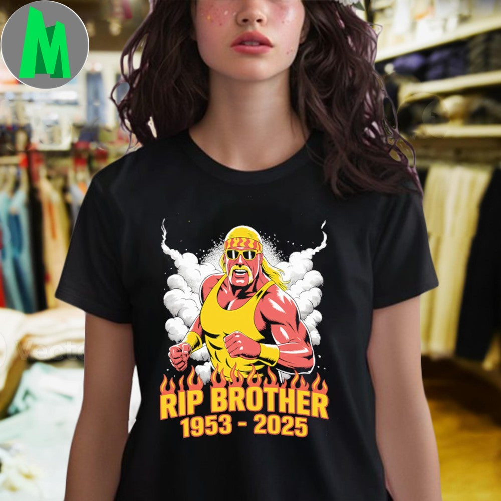 Rest In Peace, Flaming Brother Hogan 1953-2025 Shirt