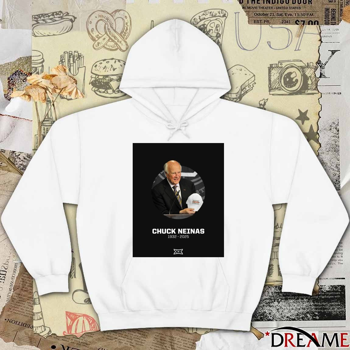 Rest In Peace Former Interim Big 12 Commissioner Chuck Neinas 1932 – 2025 Poster t-shirt