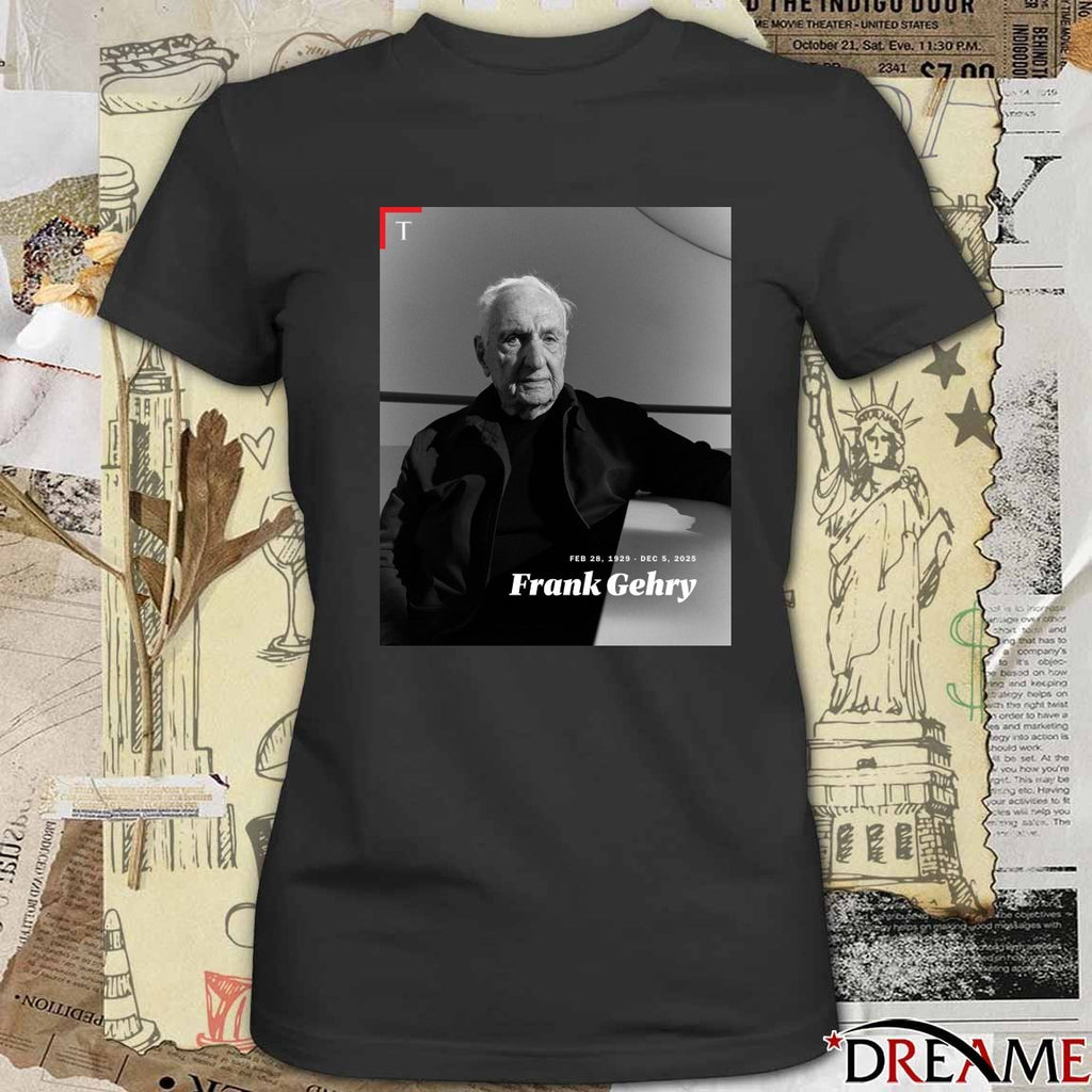 Rest In Peace Frank Gehry February 28 1929 – December 5 2025 Poster t-shirt