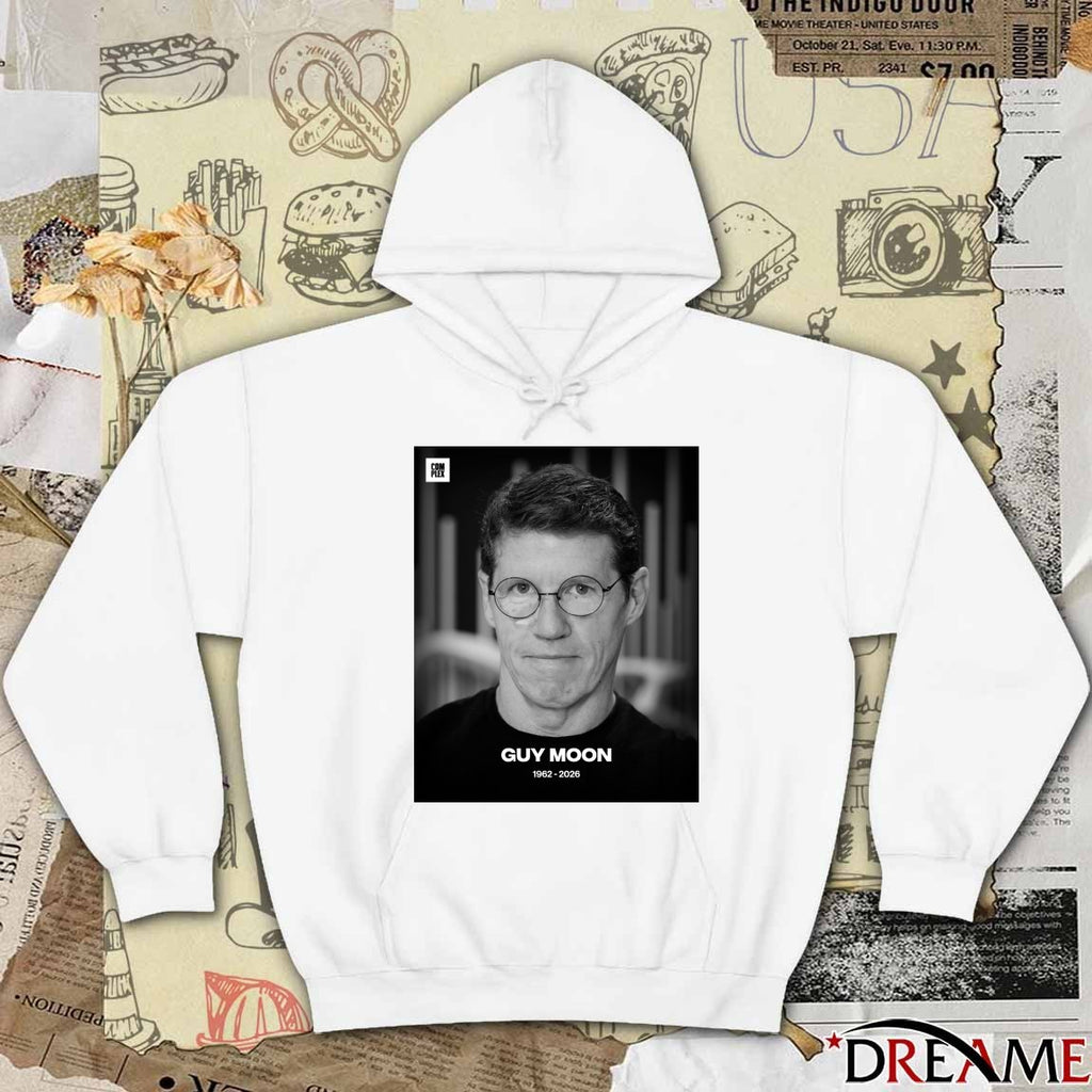 Rest In Peace Guy Moon 1962 – 2026 Complex Poster t-shirt