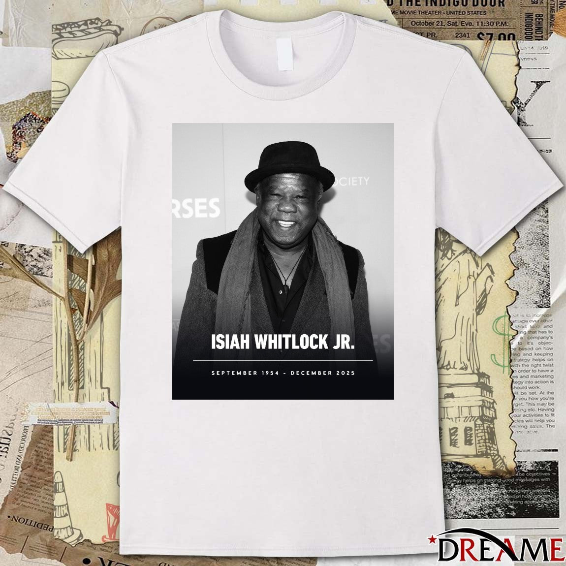 Rest In Peace Isiah Whitlock Jr. September 1954 – December 2025 Poster t-shirt