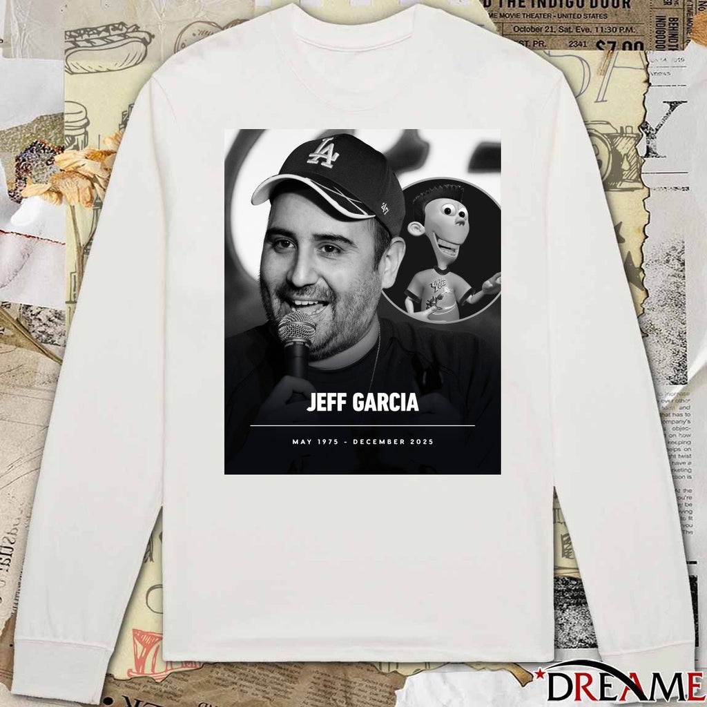 Rest In Peace Jeff Garcia May 1975 – December 2025 IGN Poster t-shirt
