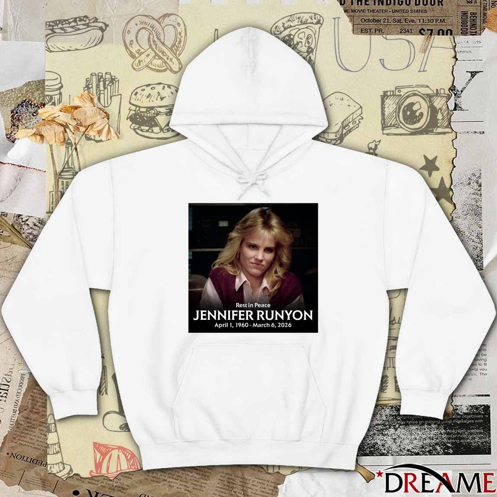 Rest In Peace Jennifer Runyon April 1, 1960 – March 6, 2026 t-shirt