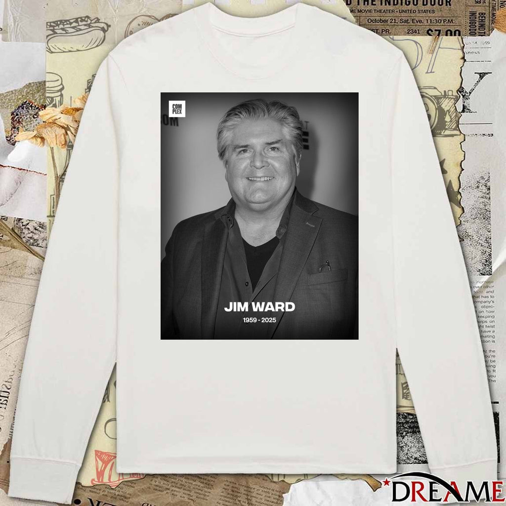 Rest In Peace Jim Ward 1959 – 2025 Poster t-shirt