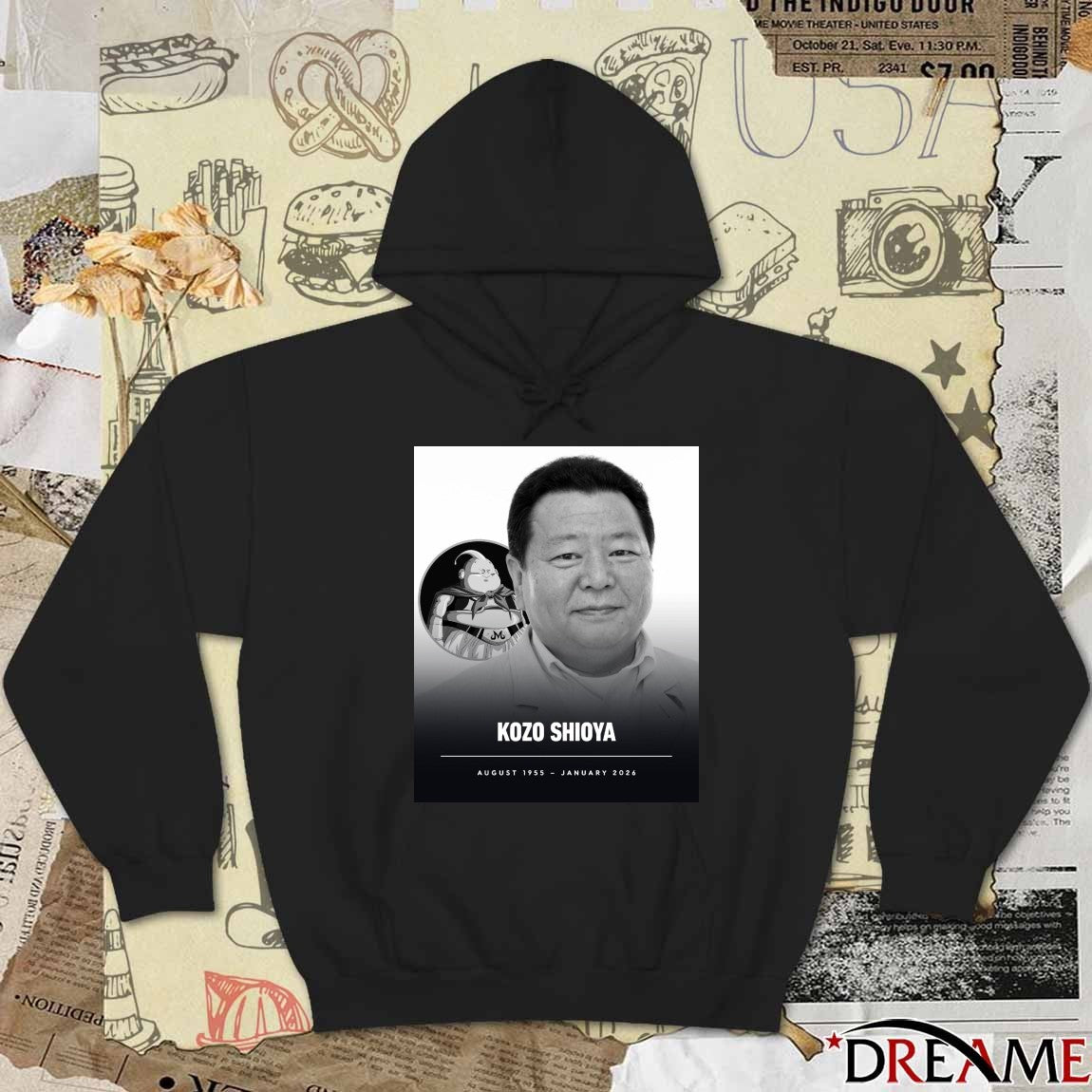 Rest In Peace Kozo Shioya August 1955 – January 2026 Poster t-shirt
