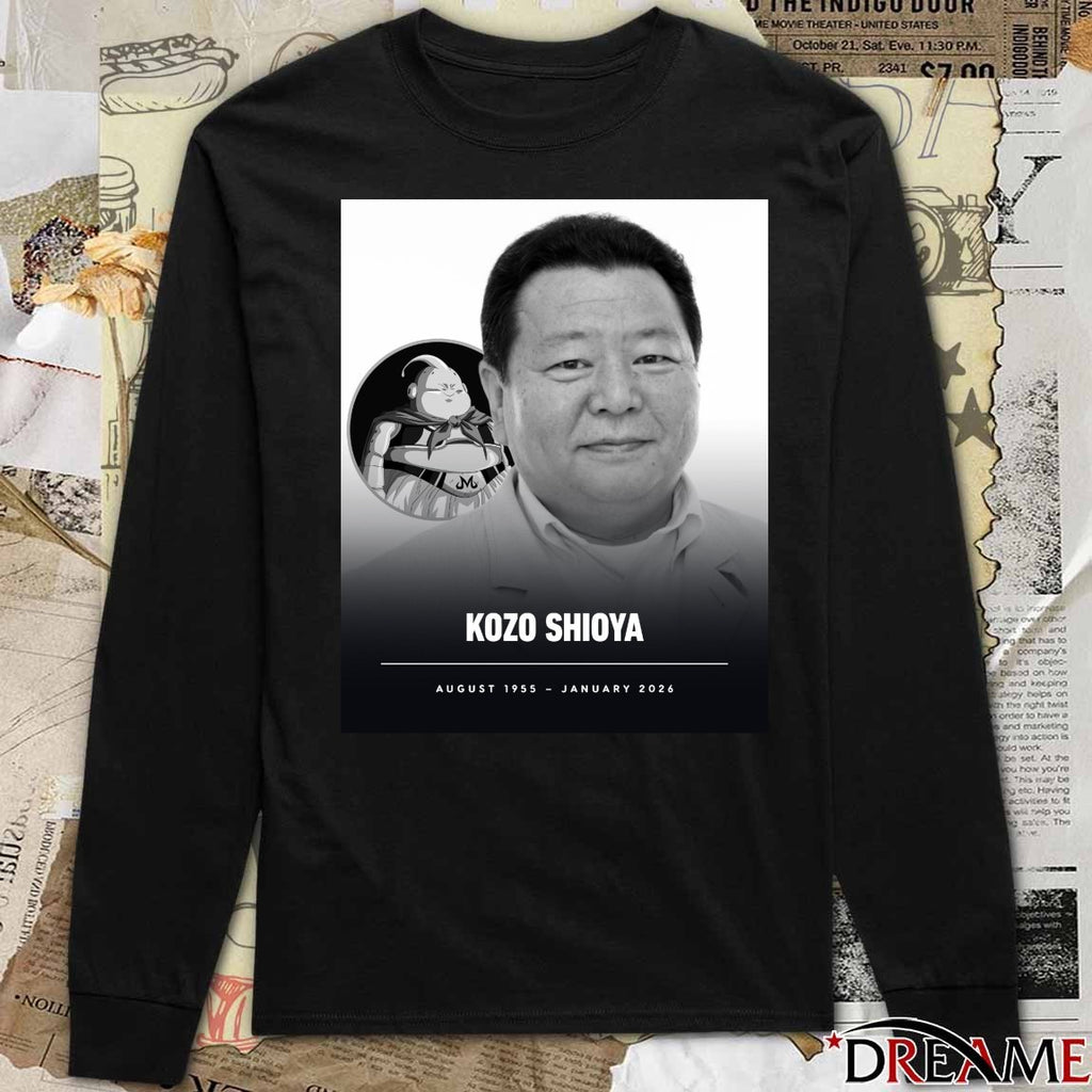 Rest In Peace Kozo Shioya August 1955 – January 2026 Poster t-shirt
