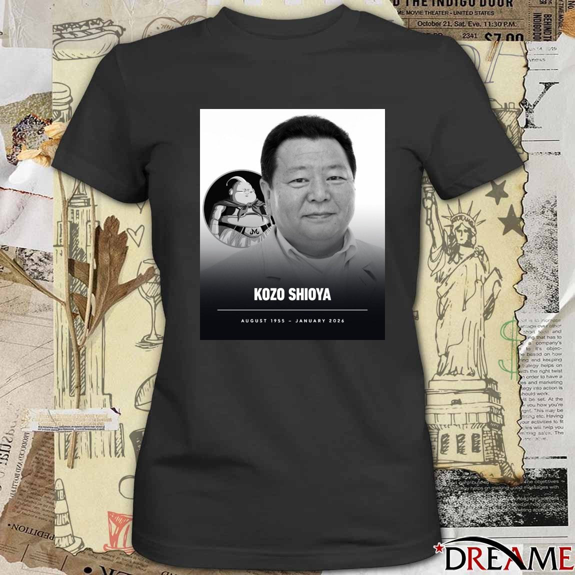 Rest In Peace Kozo Shioya August 1955 – January 2026 Poster t-shirt