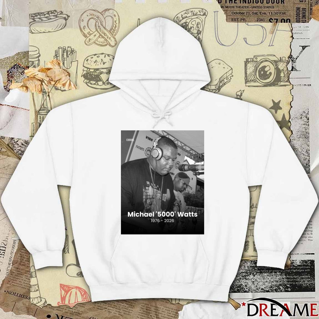 Rest In Peace Michael 5000 Watts 1976 – 2026 Poster t-shirt
