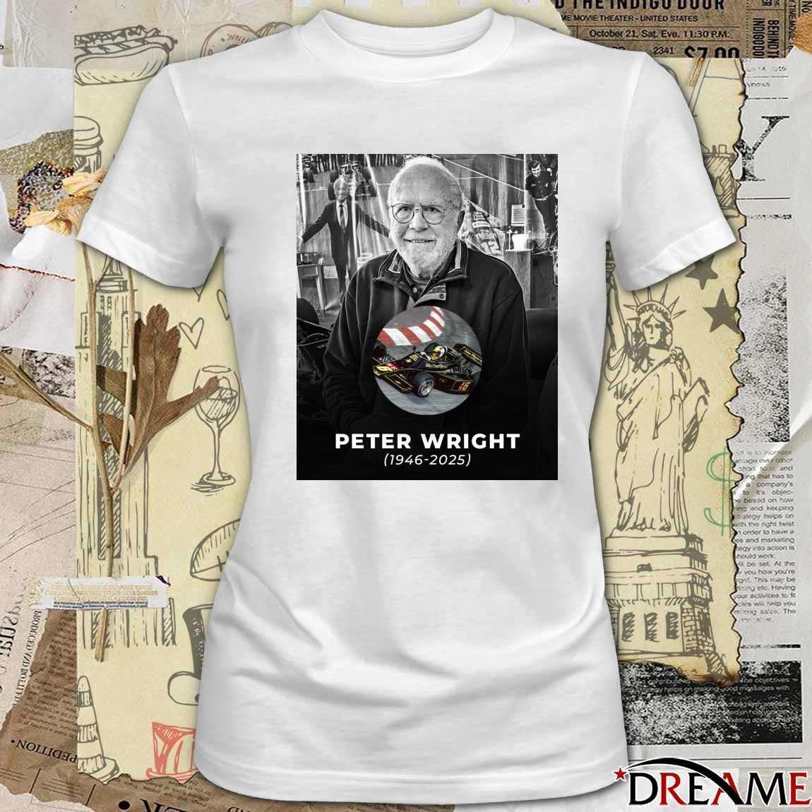 Rest In Peace Peter Wright Has Sadly Passed Away 1946 – 2025 Autosport Poster t-shirt