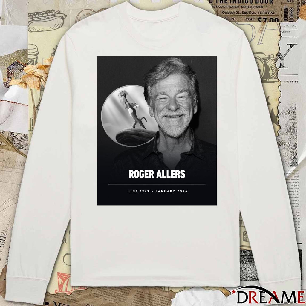 Rest In Peace Roger Allers June 1949 – January 2026 Poster t-shirt