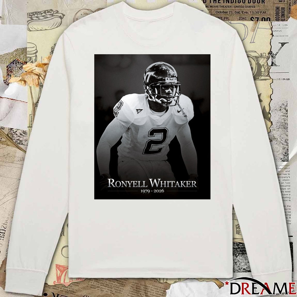 Rest In Peace Ronyell Whitaker 1979 – 2026 Virginia Tech Football Poster t-shirt