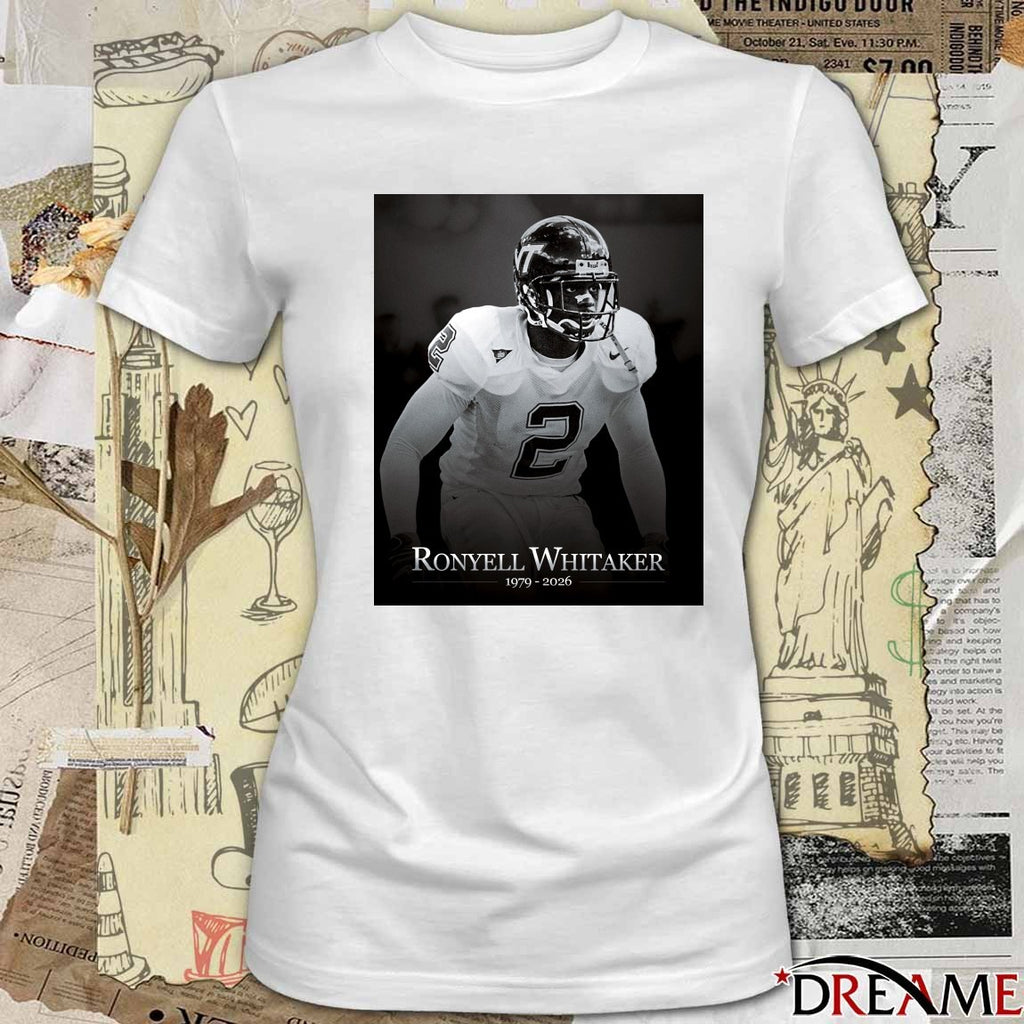 Rest In Peace Ronyell Whitaker 1979 – 2026 Virginia Tech Football Poster t-shirt