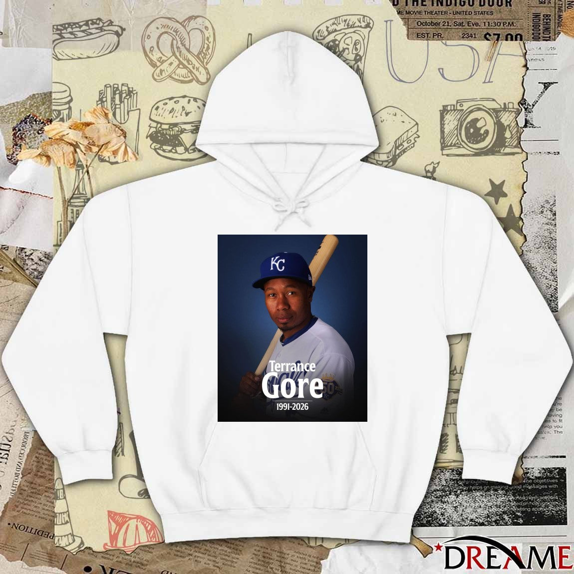 Rest In Peace Terrance Gore 34 Years Old 1978-2026 Poster t-shirt