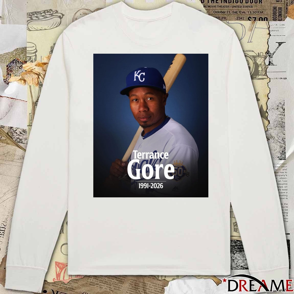 Rest In Peace Terrance Gore 34 Years Old 1978-2026 Poster t-shirt
