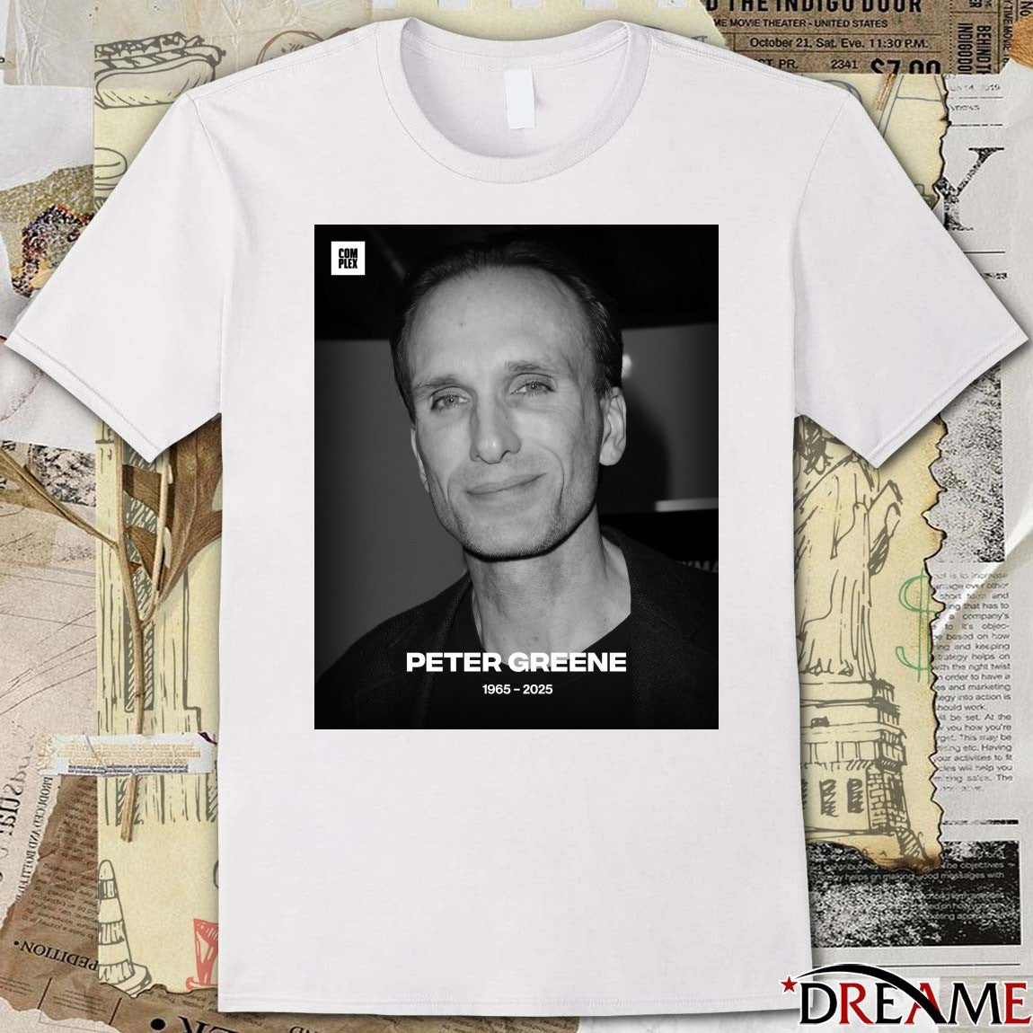 Rest In Peace To A Legend Actor Peter Greene 1965 – 2025 Poster t-shirt
