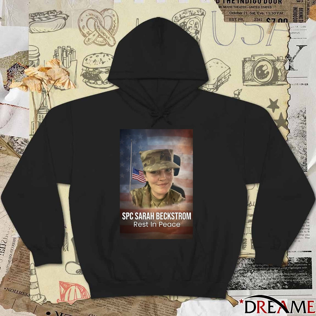 Rest In Peace U.S. Army Specialist Spc. Sarah Beckstrom Poster t-shirt
