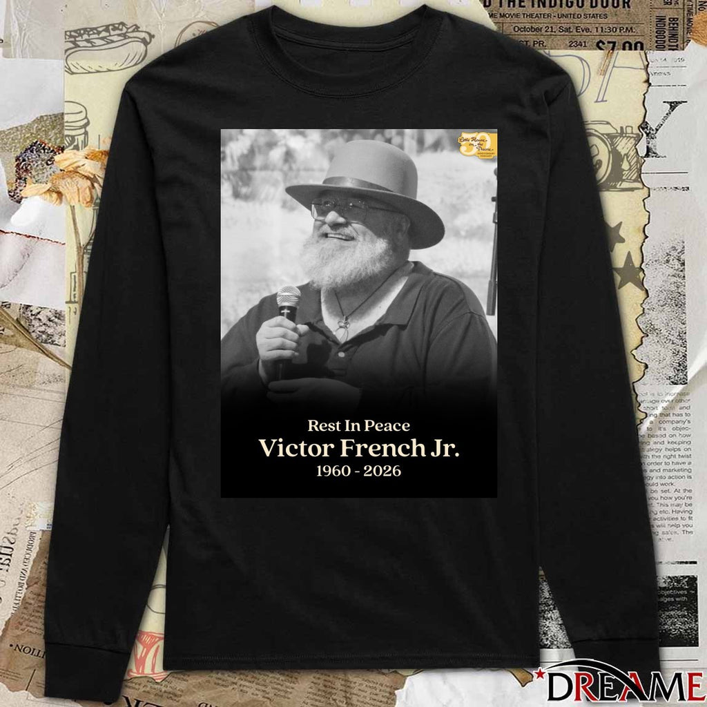 Rest In Peace Victor French Jr. 1960 – 2026 Poster t-shirt