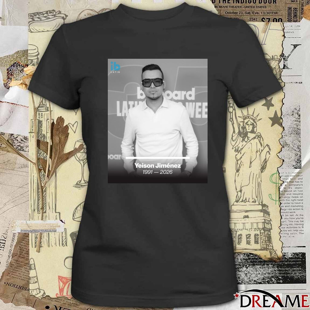 Rest In Peace Yeison Jimenez 1991 – 2026 Poster t-shirt