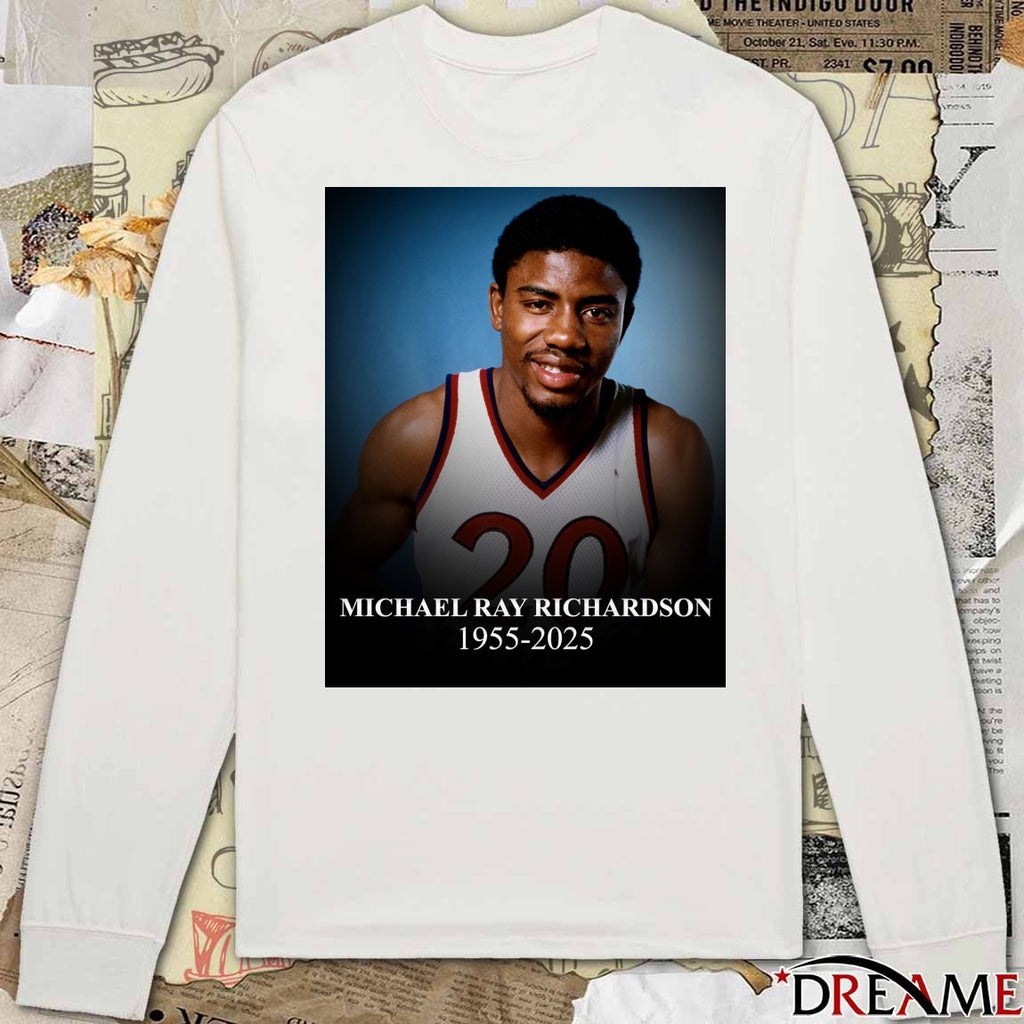 Rest In Peace four-time All-Star Michael Ray Richardson 1955-2025 Poster t-shirt