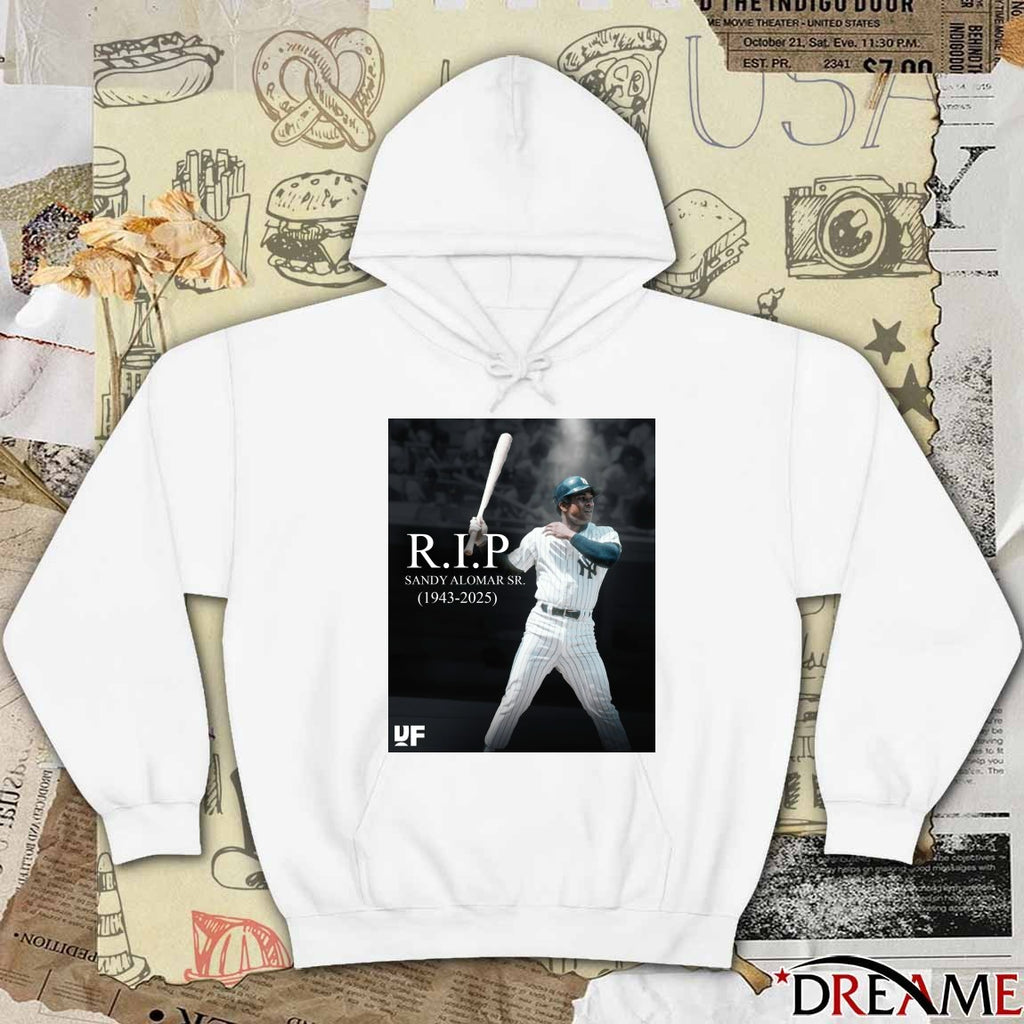 Rest In Piece to former Major League player and coach Sandy Alomar Sr 1943 – 2025 Poster t-shirt