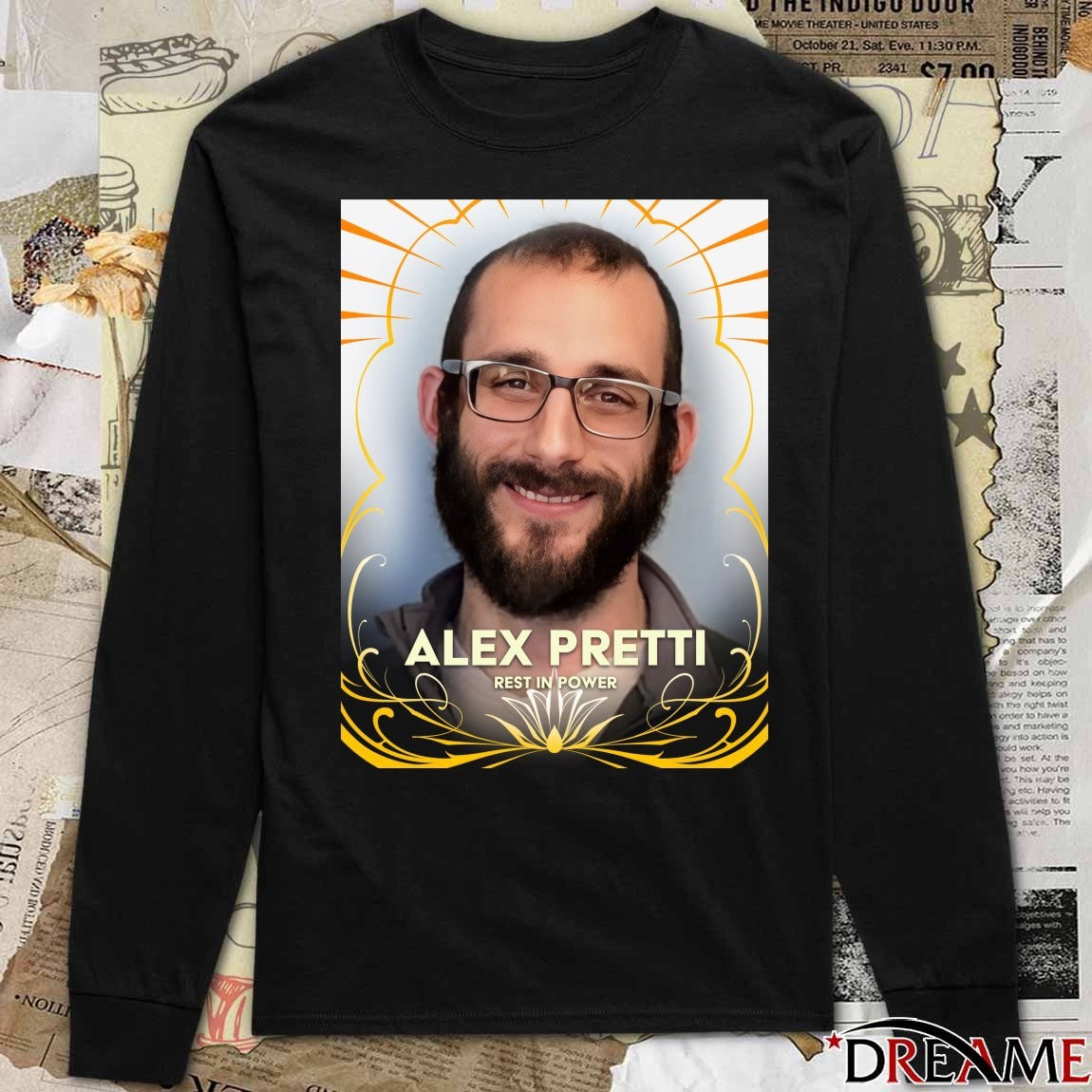 Rest In Power Alex Pretti Minneapolis 2026 Poster t-shirt