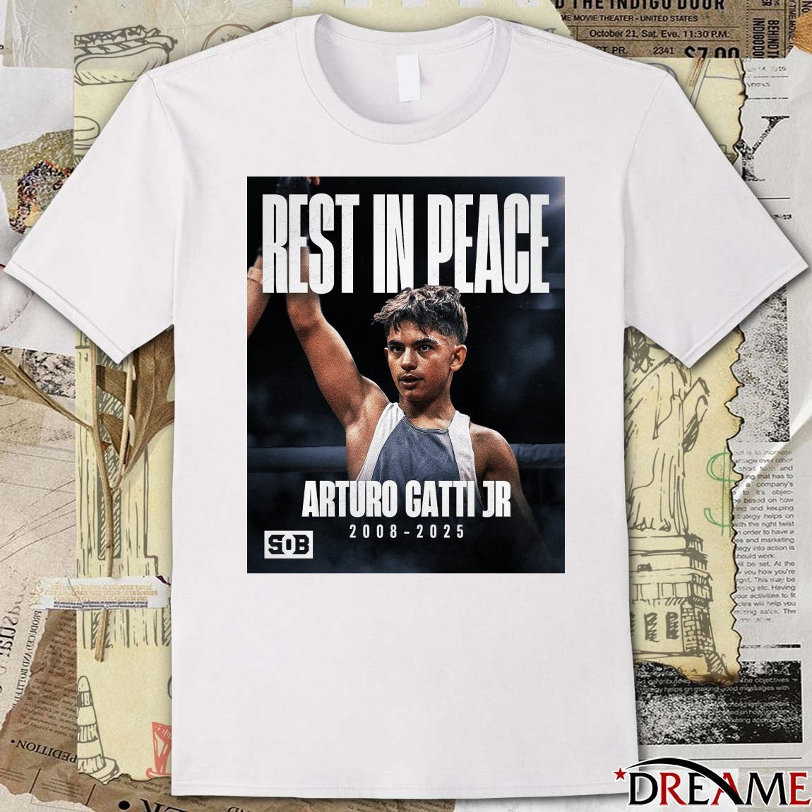 Rest In peace Arturo Gatti Jr 2008 – 2025 Source of Boxing Poster t-shirt