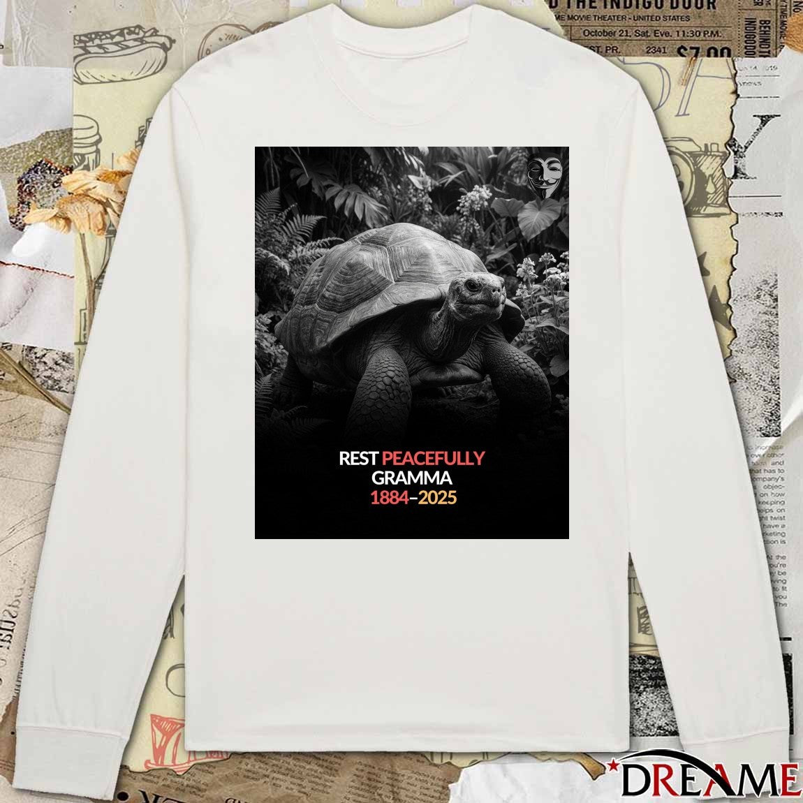 Rest Peacefully Gramma 1884-2025 t-shirt