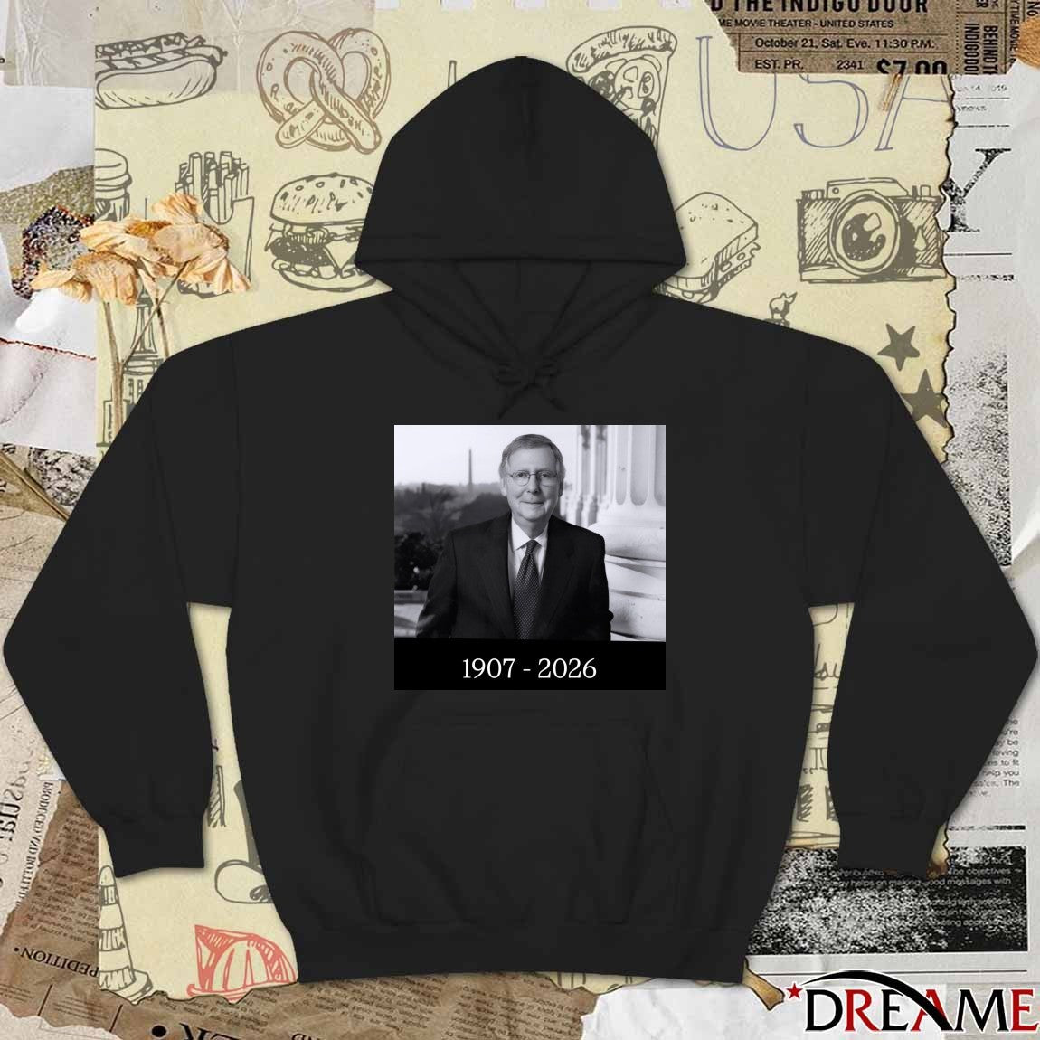 Rest in power, Senator Mitch McConnell 1907 – 2026 t-shirt