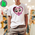 Retro Heart Graphic Shirt