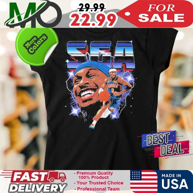Retro SAGA Bootleg Lightning Shirt