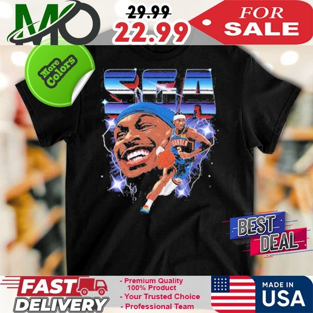 Retro SAGA Bootleg Lightning Shirt