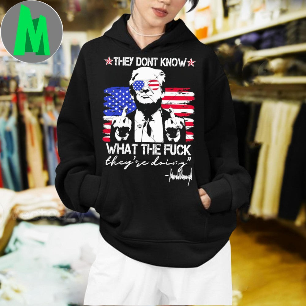 Retro They Don’t Know What The Fuck They’re Doing Shirt