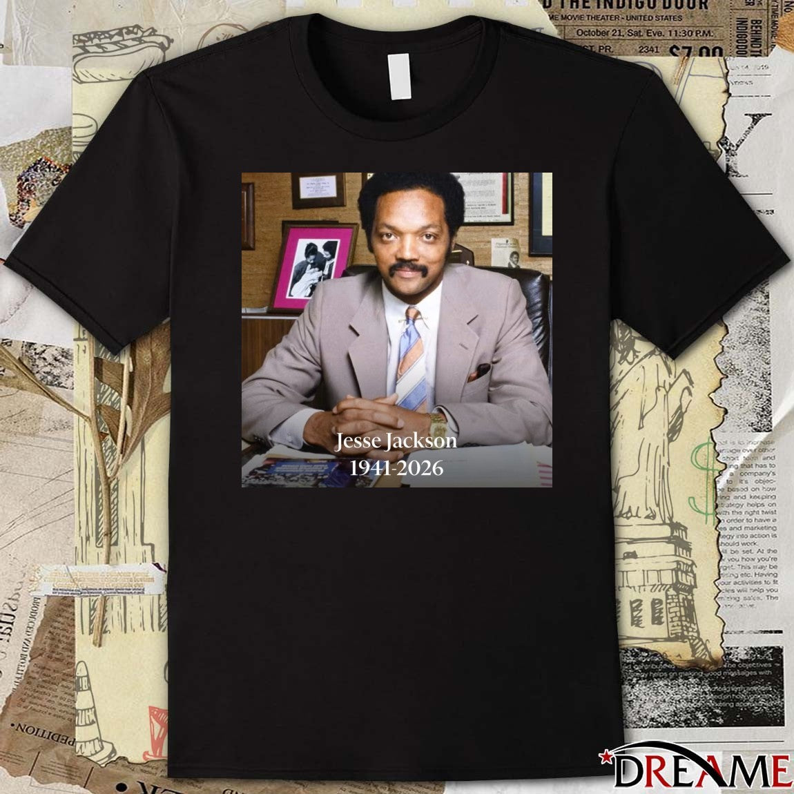 Rev. Jesse Jackson 1941-2026 Passed Away On Tuesday Morning At Age 84 t-shirt