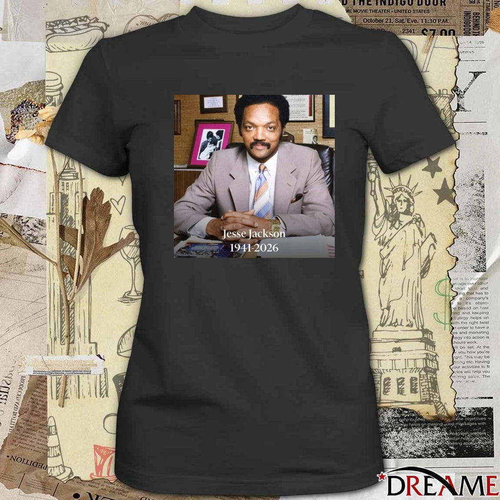 Rev. Jesse Jackson 1941-2026 Passed Away On Tuesday Morning At Age 84 t-shirt
