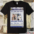 Reward Increase Of Up To USD Ryan James Wedding Giant Public Enemy El Jefe Poster t-shirt