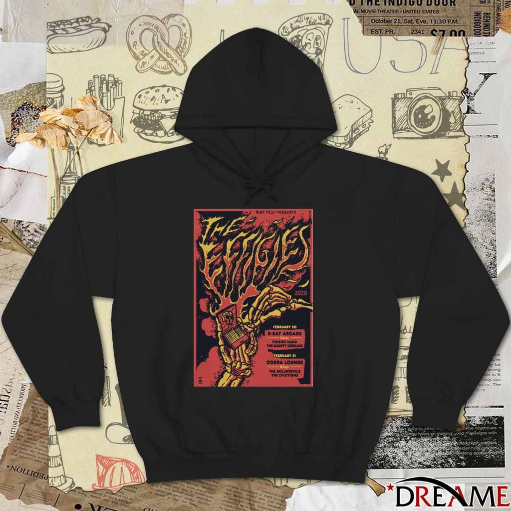 Riot Fest Presents Chicago, IL February 20-21 2026 Poster t-shirt