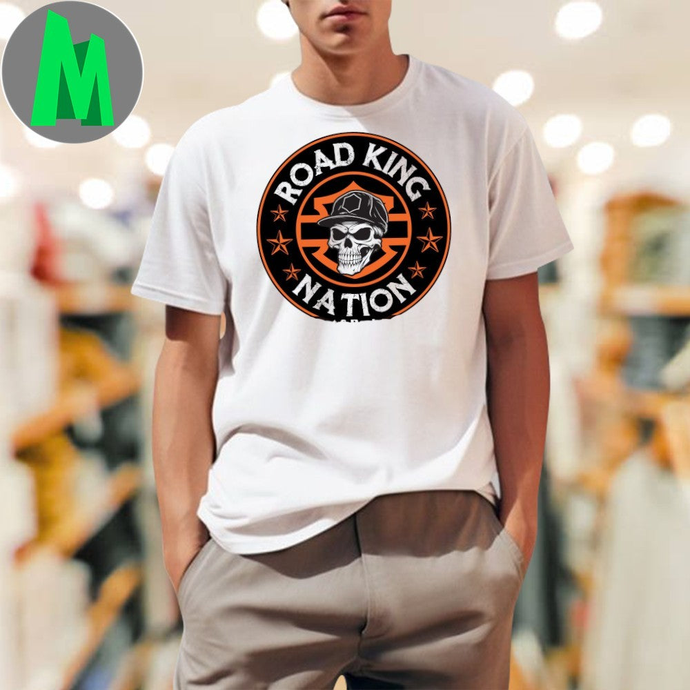 Road King Nation Skull Shirt