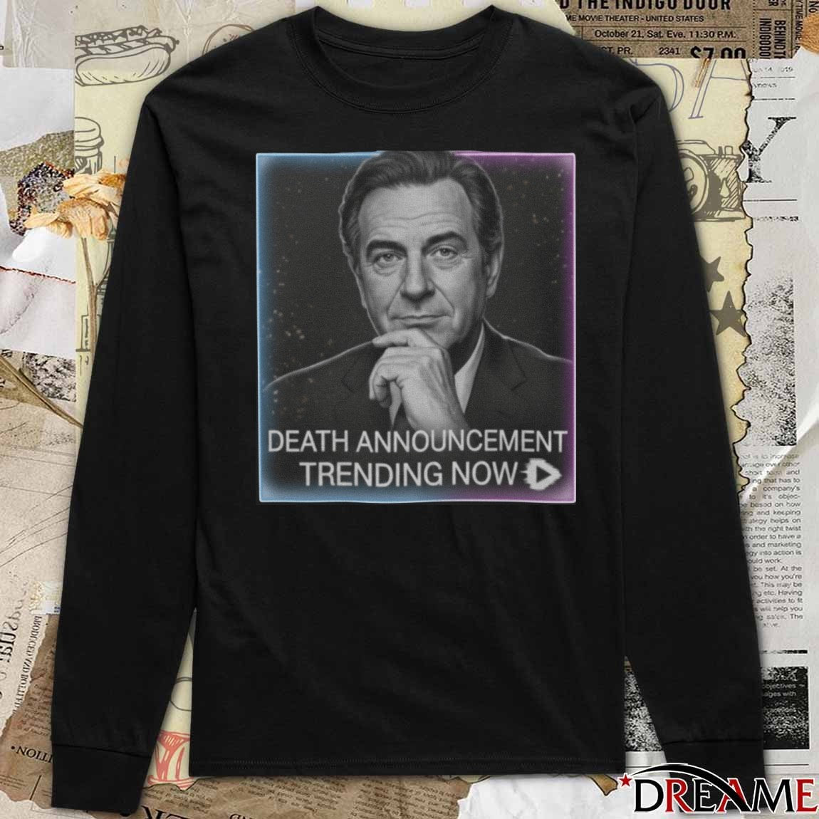 Rob Reiner Memorial 1947-2025 – Death Announcement Trending Now t-shirt