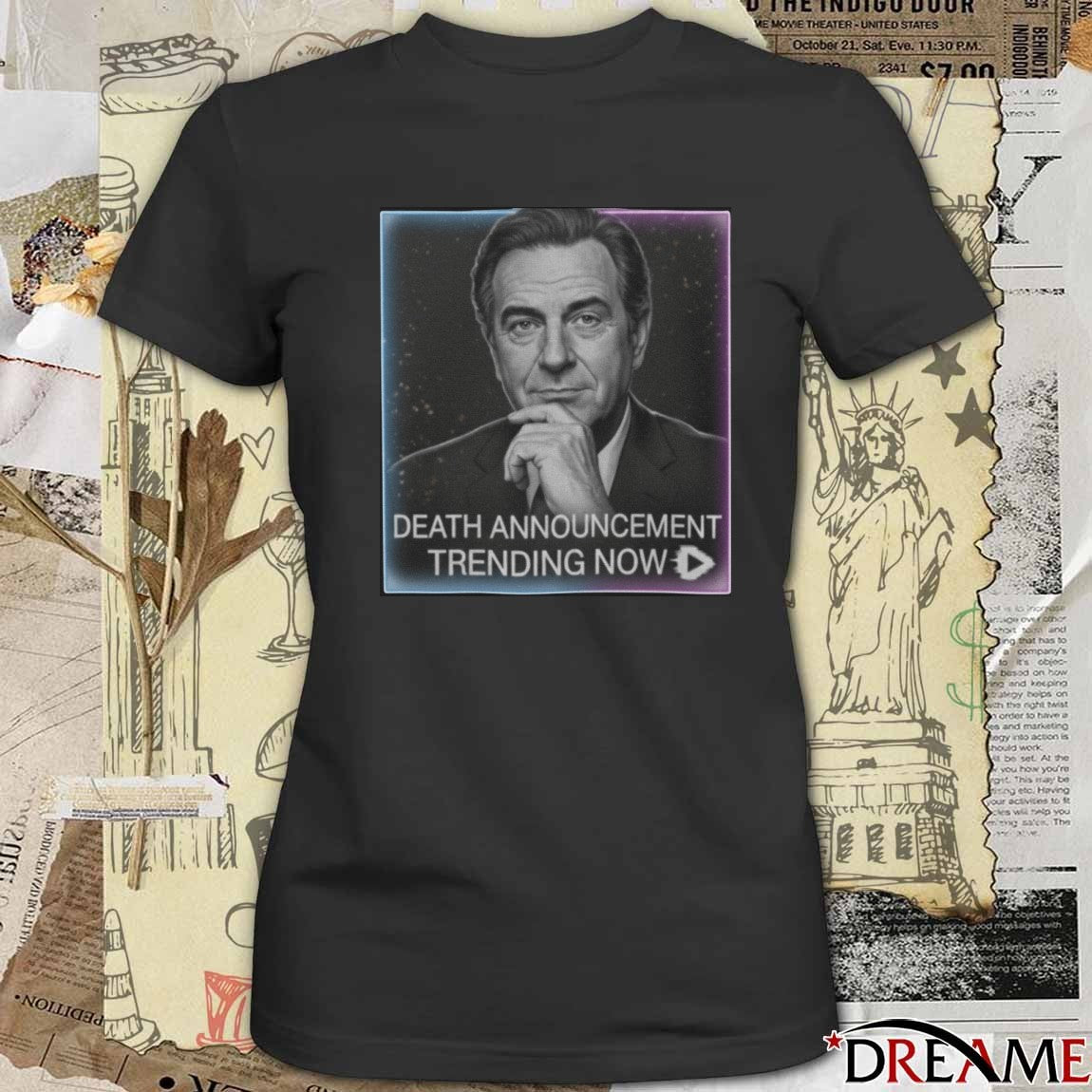 Rob Reiner Memorial 1947-2025 – Death Announcement Trending Now t-shirt
