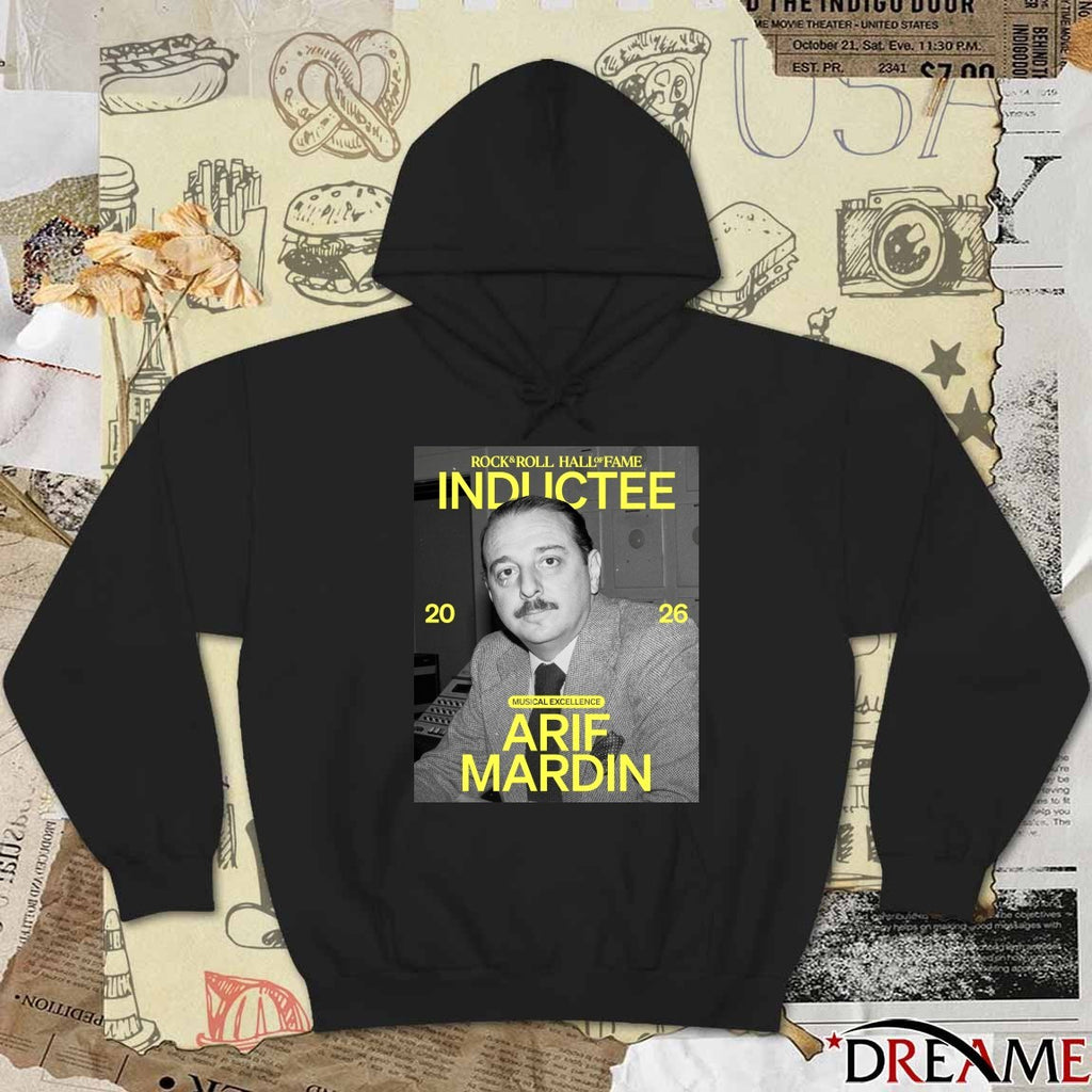 Rock & Roll Hall of Fame Class of 2026 Inductee Musical Excellence Arif Mardin Poster t-shirt